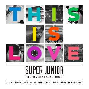 Super Junior - Vol.7 Special Edition [This is Love](Random Version)+poster in tubo