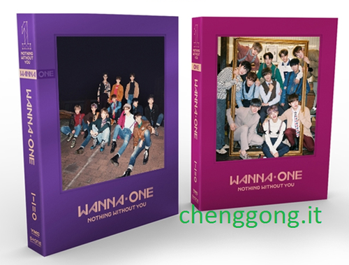 WANNA ONE Mini Album Vol.1 Repackage:1-1=0(Nothing Without You) (Random Ver.)+1 Poster in Tubo