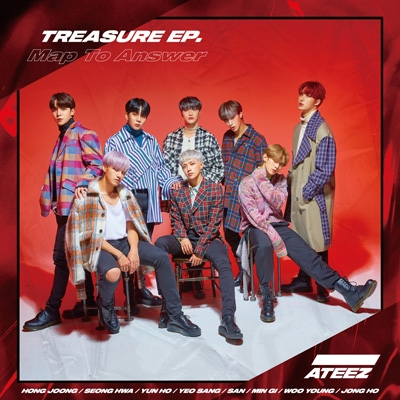 Ateez TREASURE EP. Map To Answer (Type-Z) (Normal Edition) (Japan Ver.)