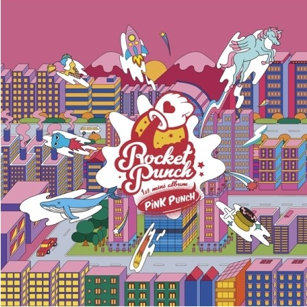 ROCKET PUNCH 1st Mini Album - PINK PUNCH