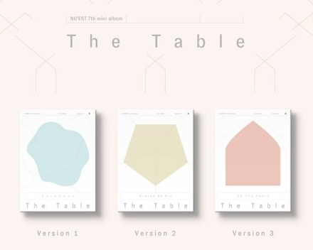 NUEST NU'EST 7th Mini Album - The Table (Random Ver)