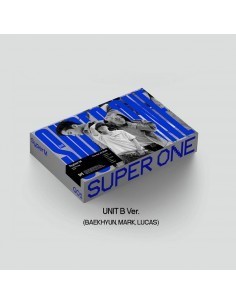 [Korea Release] SuperM 1st Album - Super One (UNIT B Ver.)