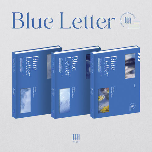 WONHO 2nd Mini Album - BLUE LETTER (Set Ver.)