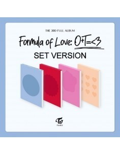 TWICE 3rd Album - Formula of Love (Set Ver.)
