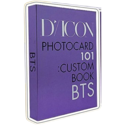 BTS D-icon Photocard 101: CUSTOM BOOK