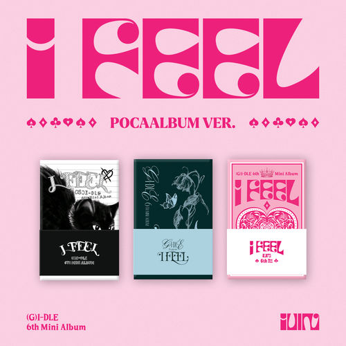 (G)I-DLE 6th Mini Album - I Feel (POCAALBUM Ver.)