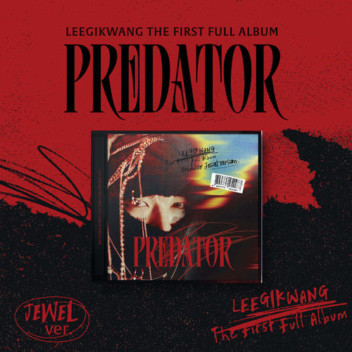 LEE GIKWANG The First Full Album - Predator (JEWEL ver.)