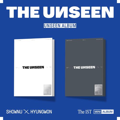SHOWNU X HYUNGWON 1st Mini Album - THE UNSEEN (UNSEEN ALBUM)
