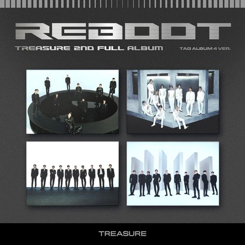TREASURE 2nd Full Album - REBOOT (YG TAG ALBUM Ver.)