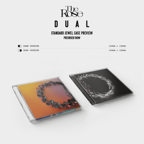 The Rose 2nd Full Album - DUAL (Jewel Case Album)