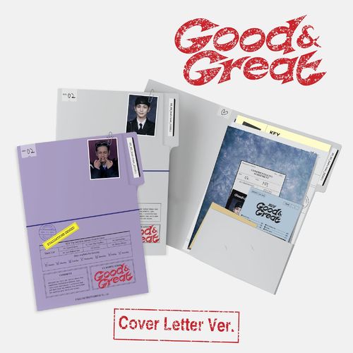 KEY 2nd Mini Album - Good & Great (Cover Letter Ver.)