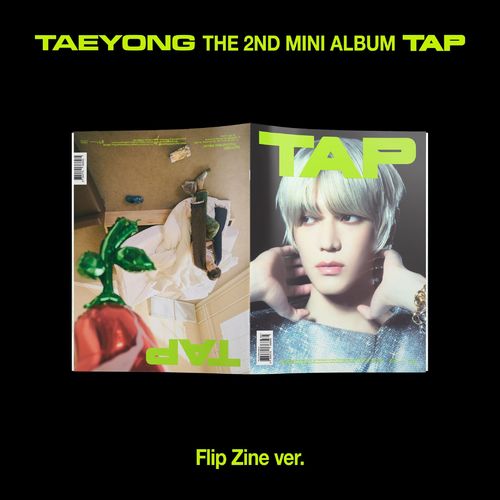 TAEYONG 2nd Mini Album - TAP (Flip Zine Ver.)
