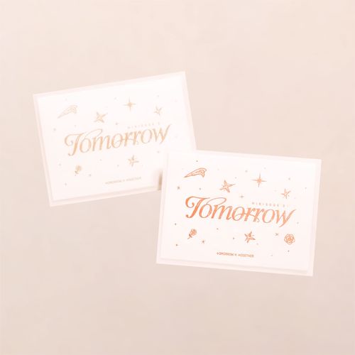 TOMORROW X TOGETHER 6th Mini Album - minisode 3: TOMORROW (Weverse Albums Ver.) + Weverse Shop gift